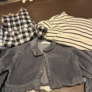 Gray Corduroy Kids Jacket